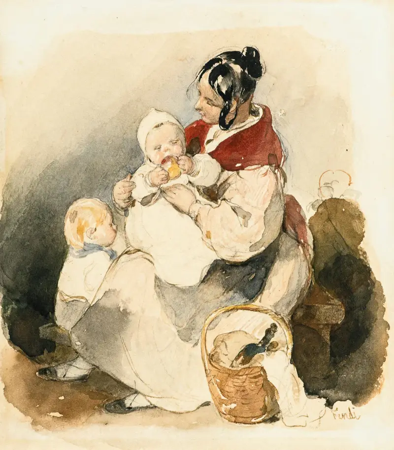 Mutterstolz von Peter Fendi