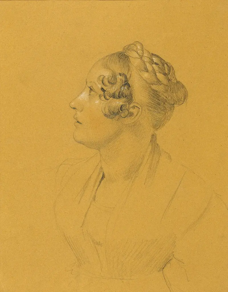 Frau Steger, Johann Peter Krafft