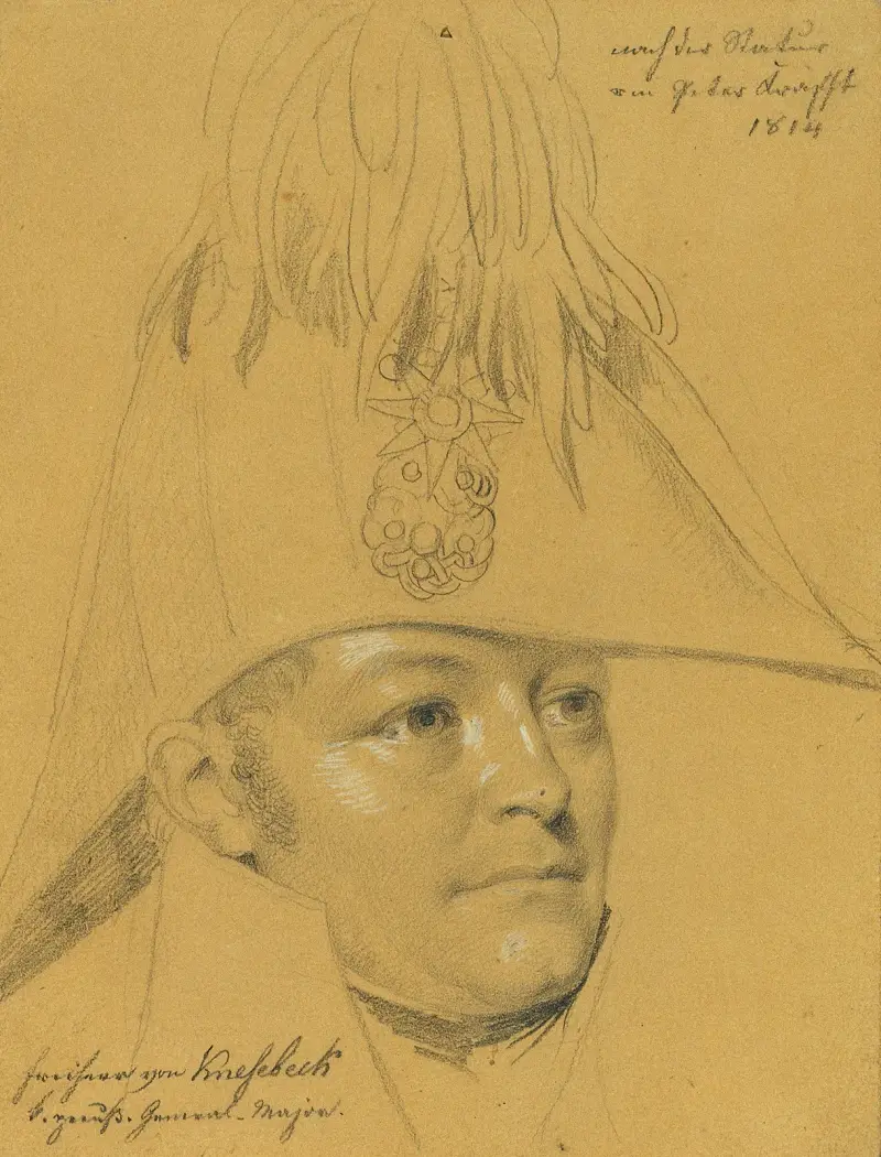 Freiherr von Knesebeck av Johann Peter Krafft