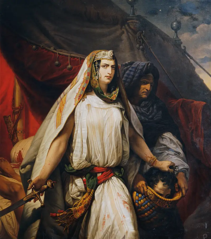 Judith with the head of Holofernes av Johann Peter Krafft