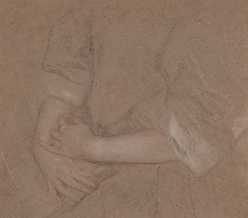 Drawings of Hands – nr 2 av Sir Peter Lely
