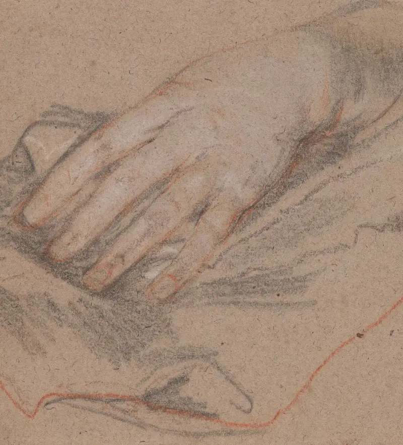 Drawings of Hands – nr 3 av Sir Peter Lely