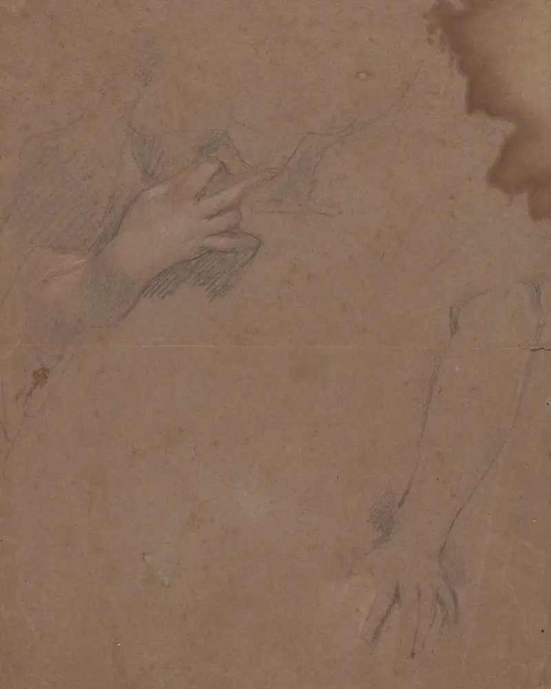 Drawings of Hands – nr 7 av Sir Peter Lely