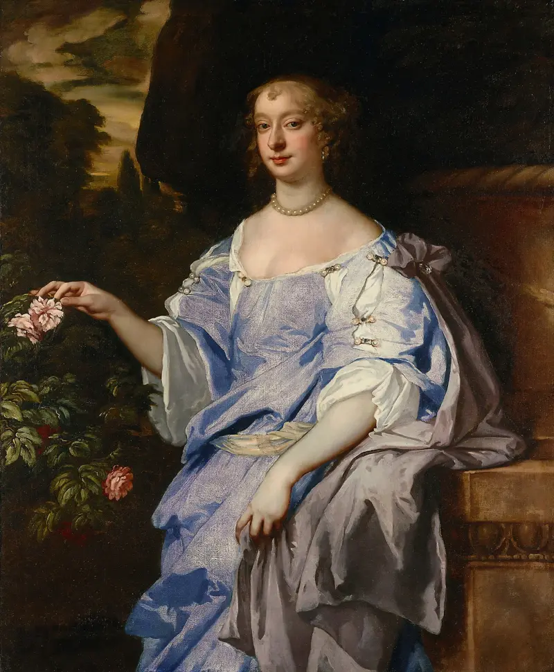 Portrait of Lady Penelope Spencer av Sir Peter Lely