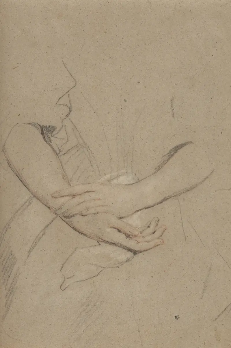 Studie der Unterarme und Hände einer Frau von Sir Peter Lely