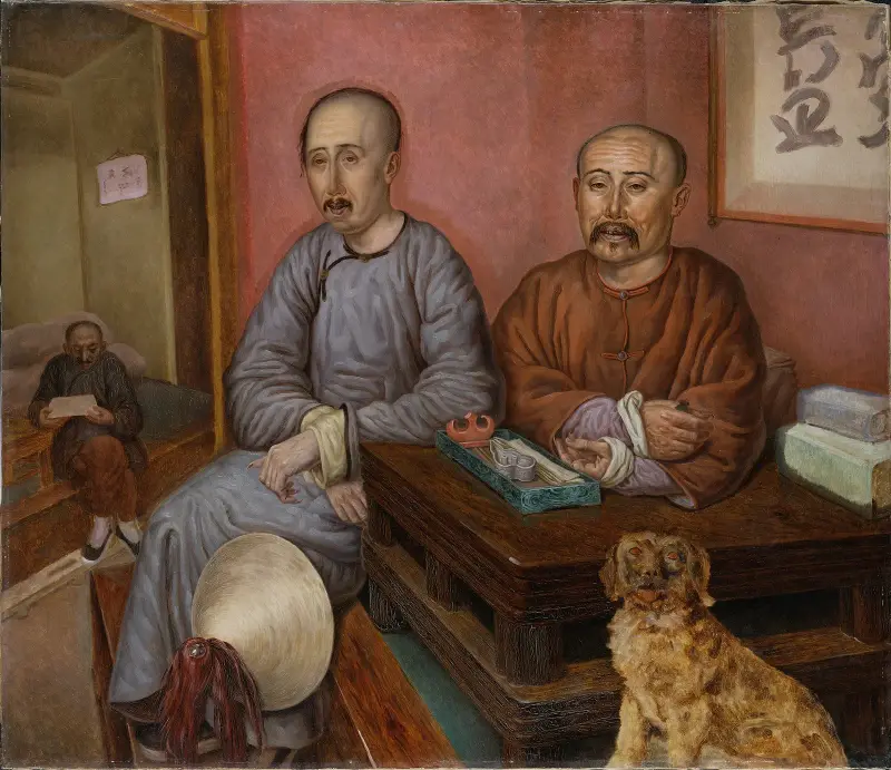 Chinese Merchants av Carl Peter Mazer