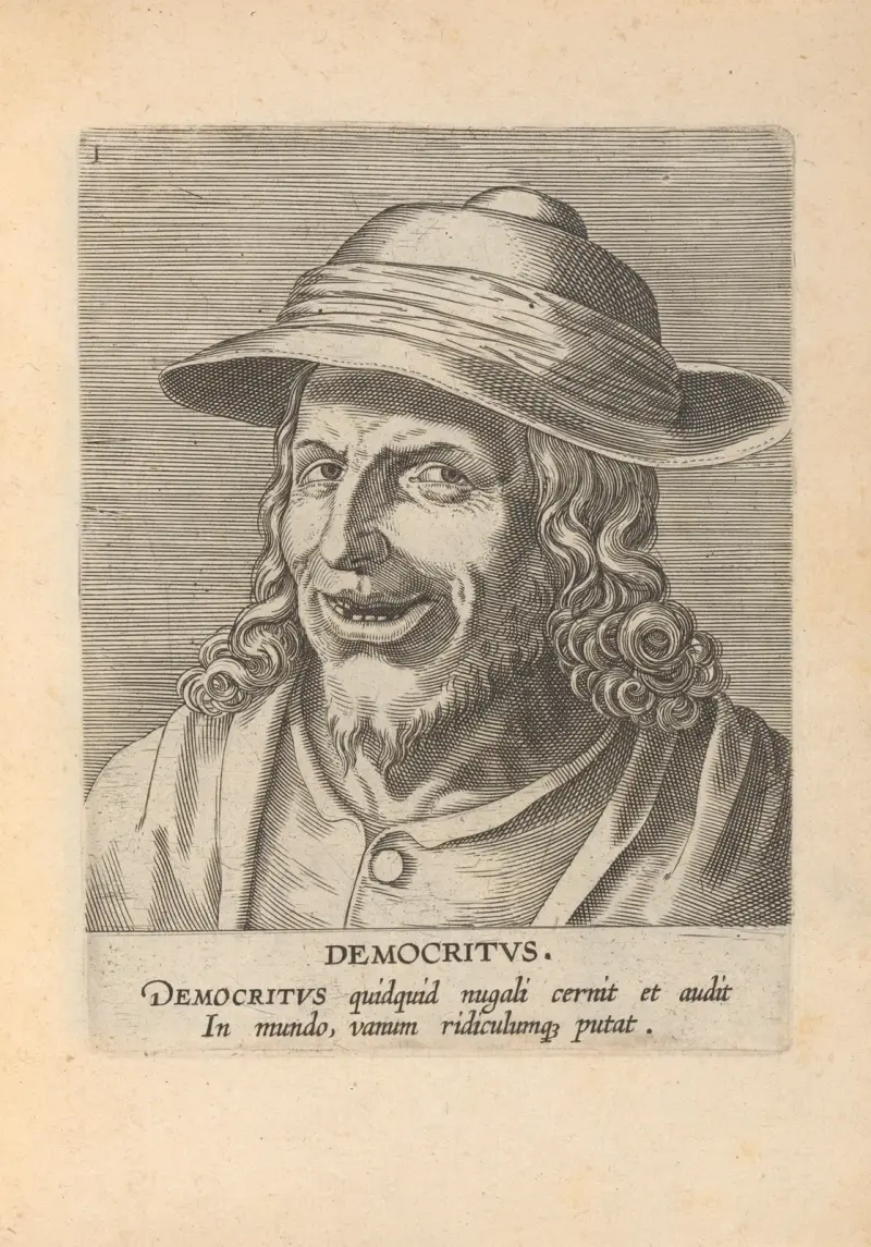 Demokrit von Philip Galle