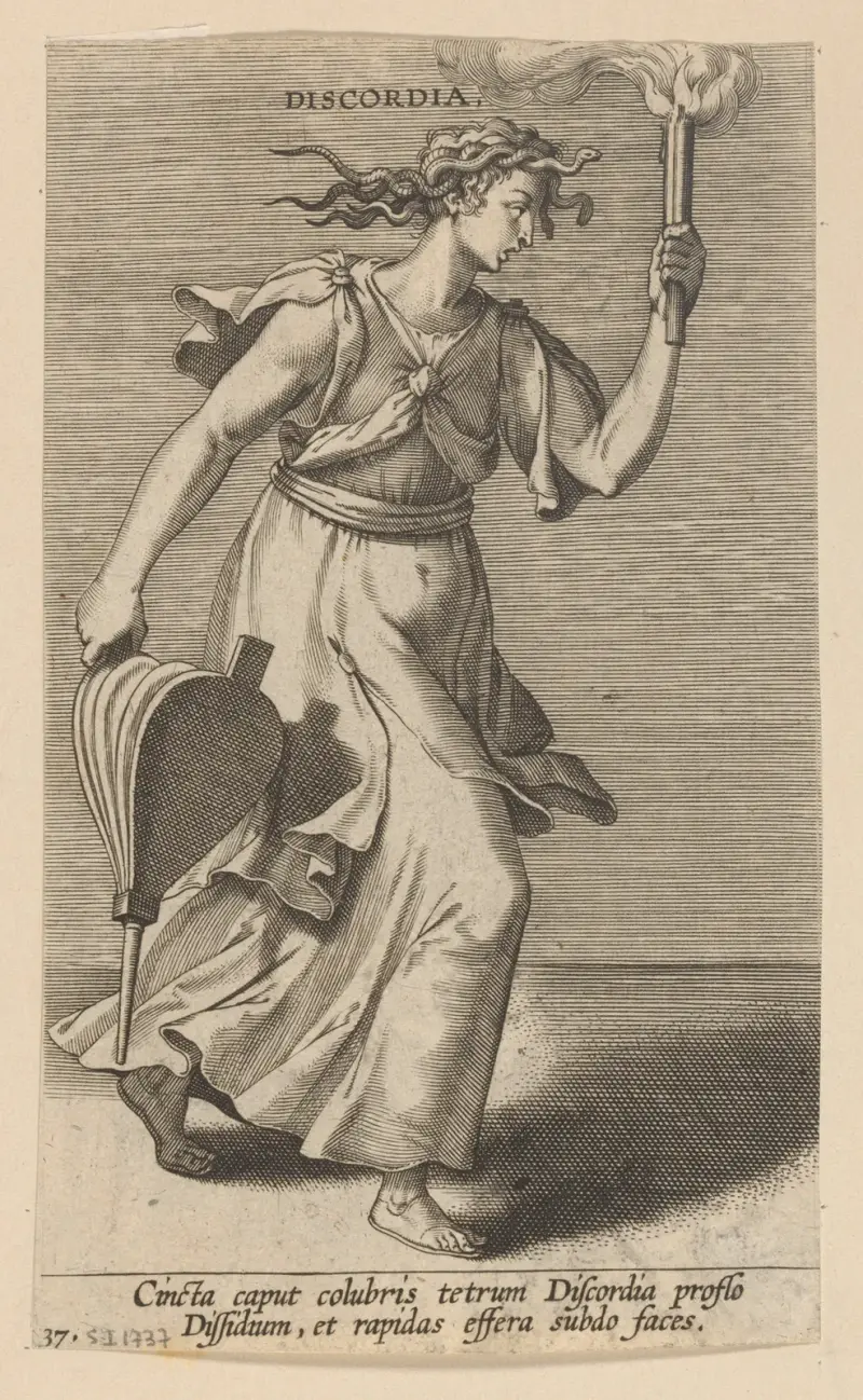 Discordia von Philip Galle
