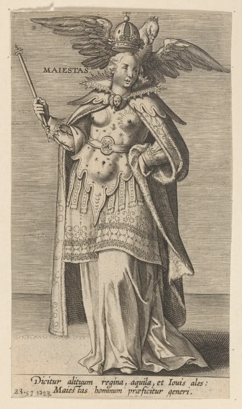 Maiestas von Philip Galle