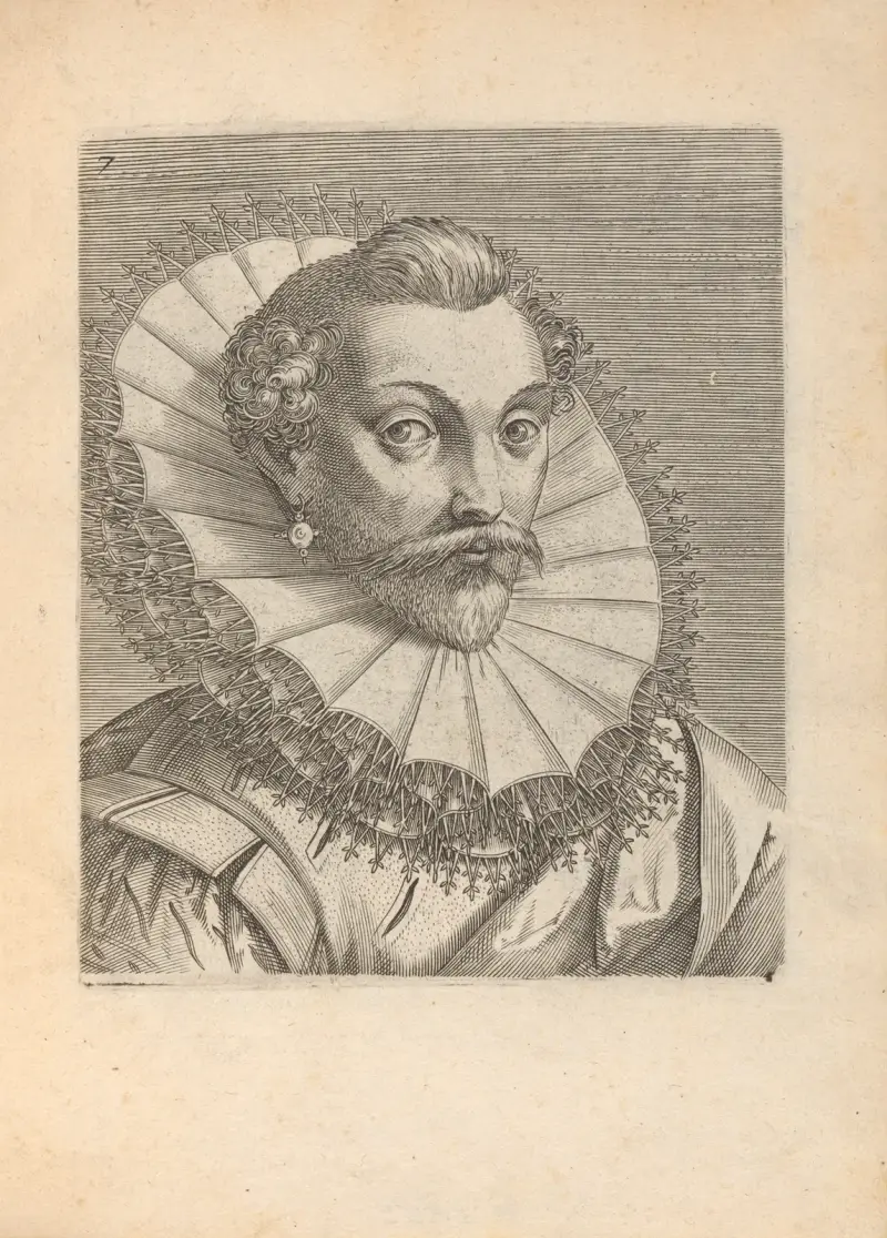 Male, Tunred to Right, 1590 – nr 1 av Philip Galle