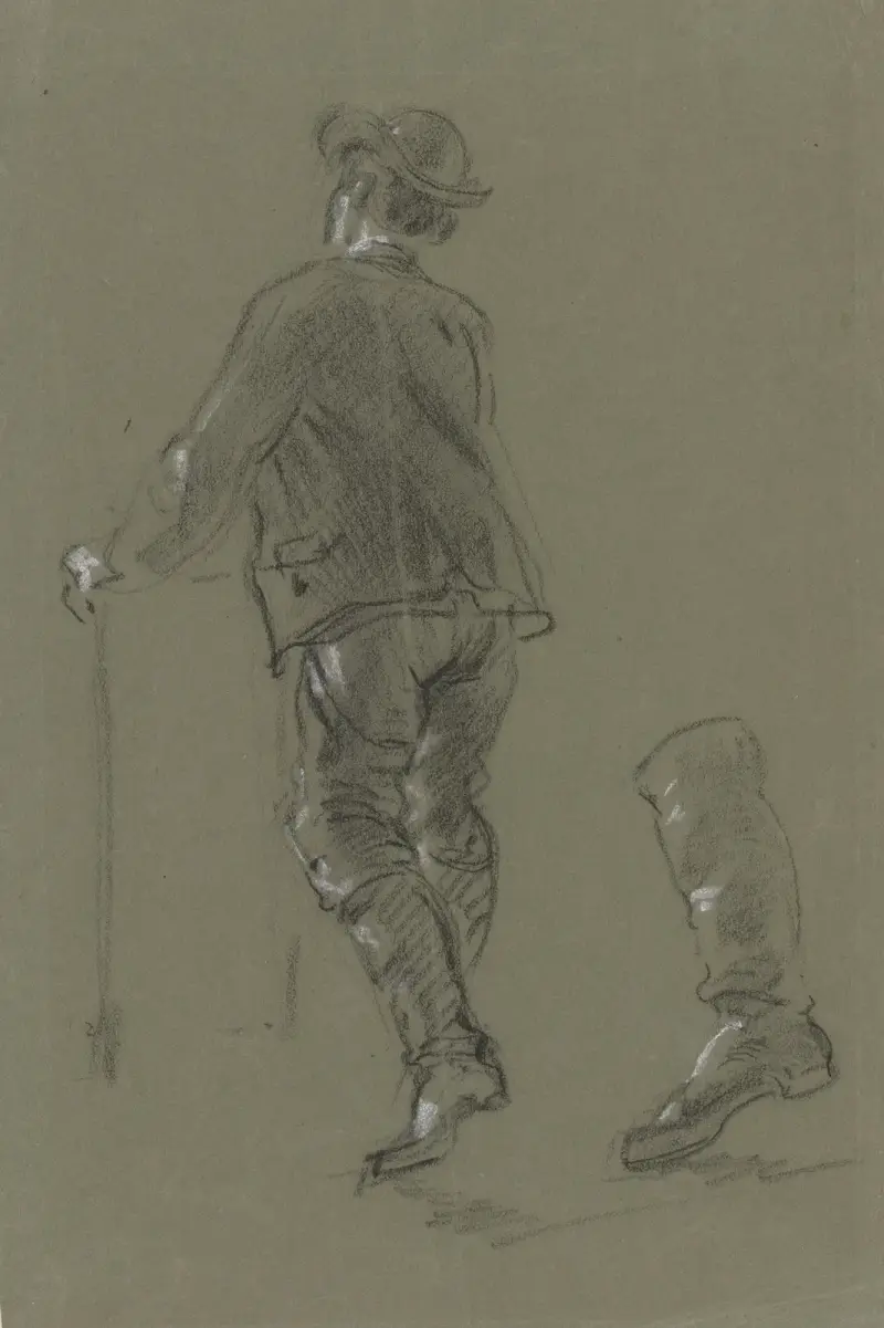 Schlittschuhläufer und Stiefel von Philipp Rumpf