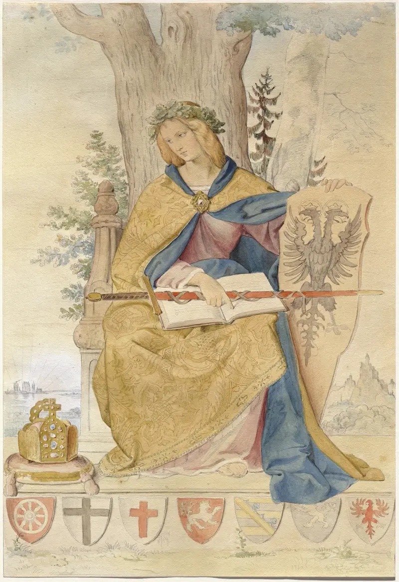 Germania, 1833 von Philipp Veit