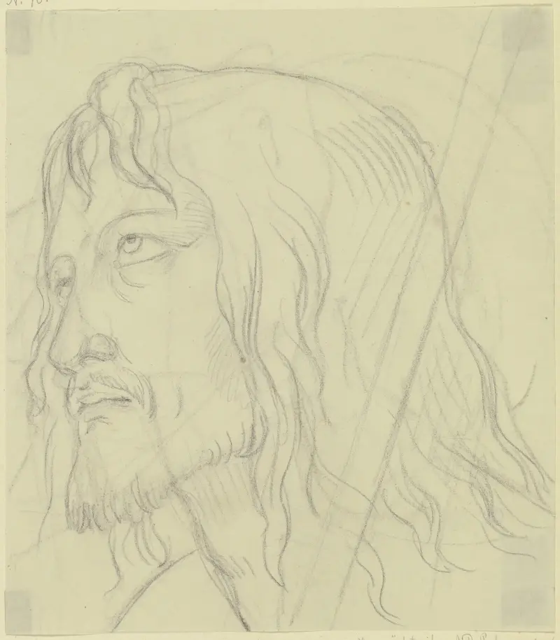 Head of John the Baptist av Philipp Veit