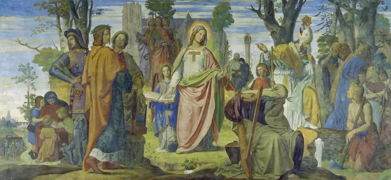 Umění přivedené do Německa křesťanstvím, Philipp Veit