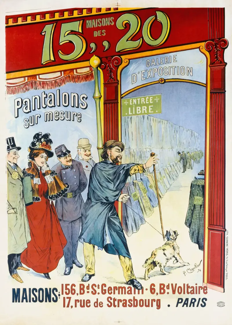 Maisons Des 15,,20 Pantalons Sur Mesure av Philippe Chapellier
