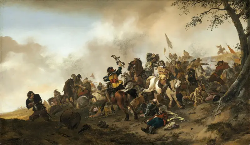 Bitva, Philips Wouwerman