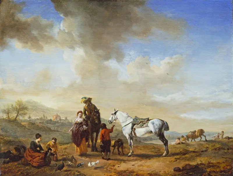 U řeky, Philips Wouwerman