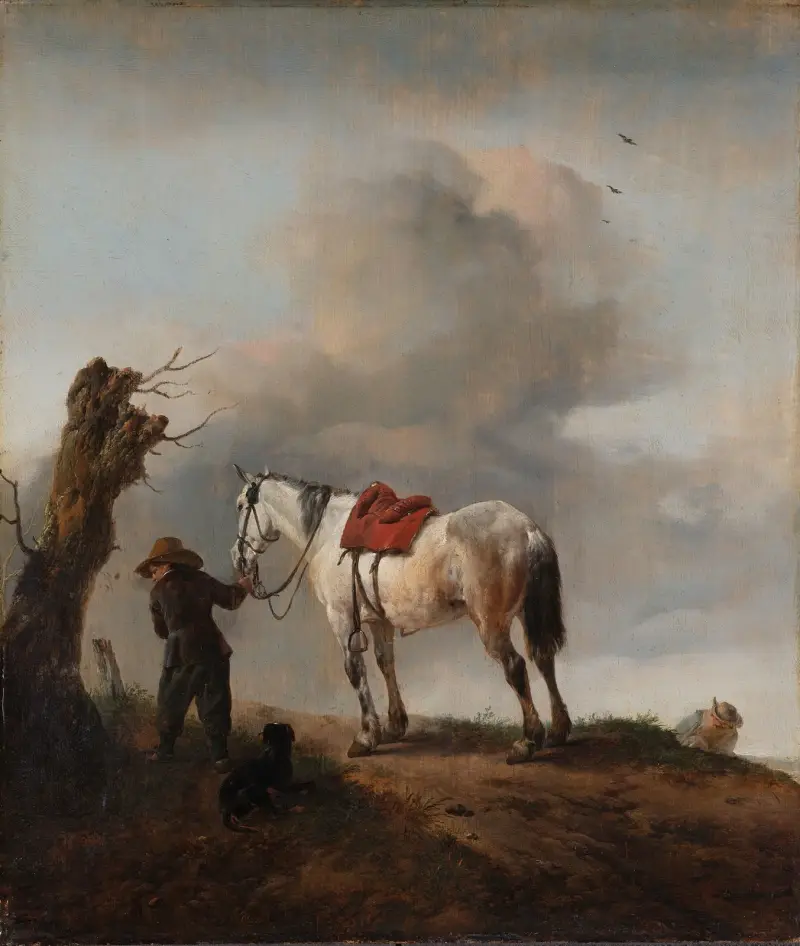 Der graue Hengst von Philips Wouwerman