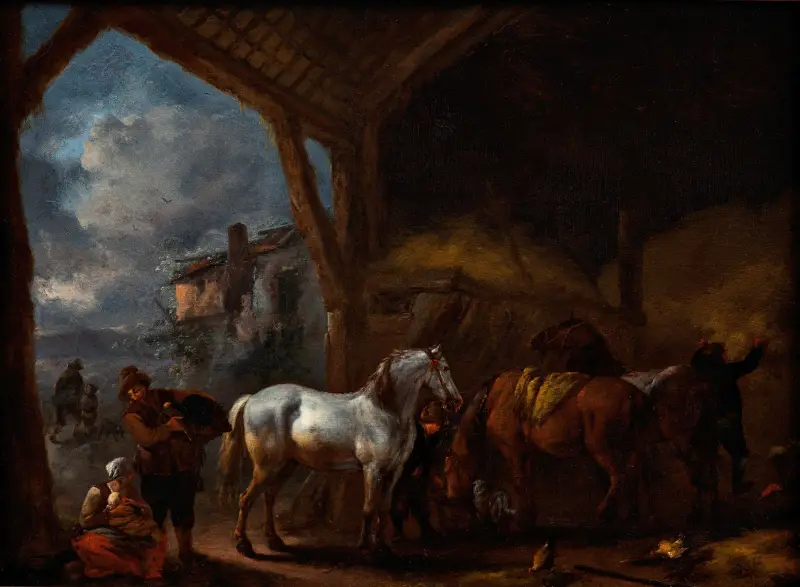 Stallet av Philips Wouwerman