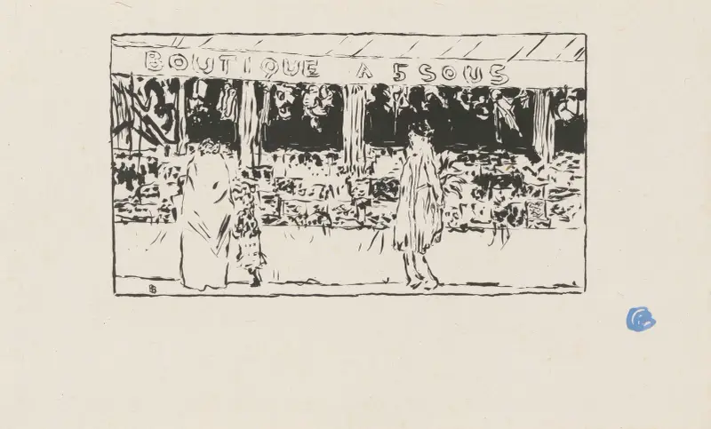 Sklep za pięć groszy, Pierre Bonnard