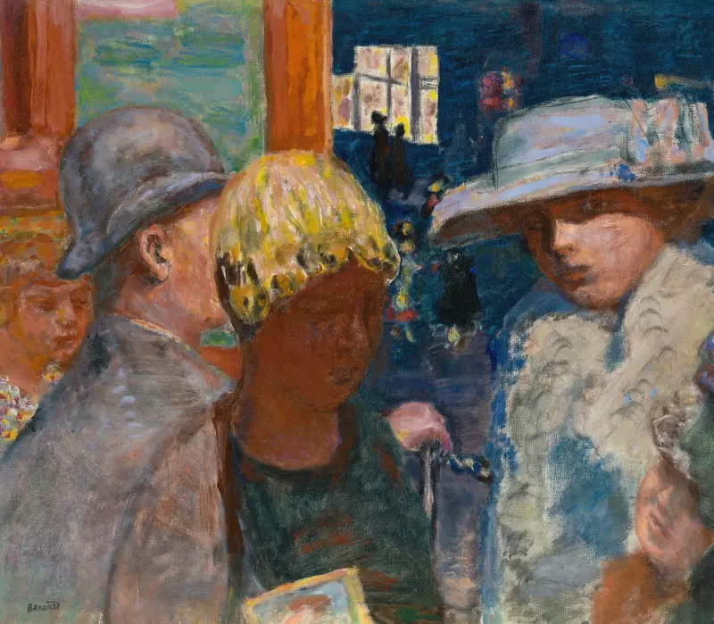 Fünf Figuren von Pierre Bonnard