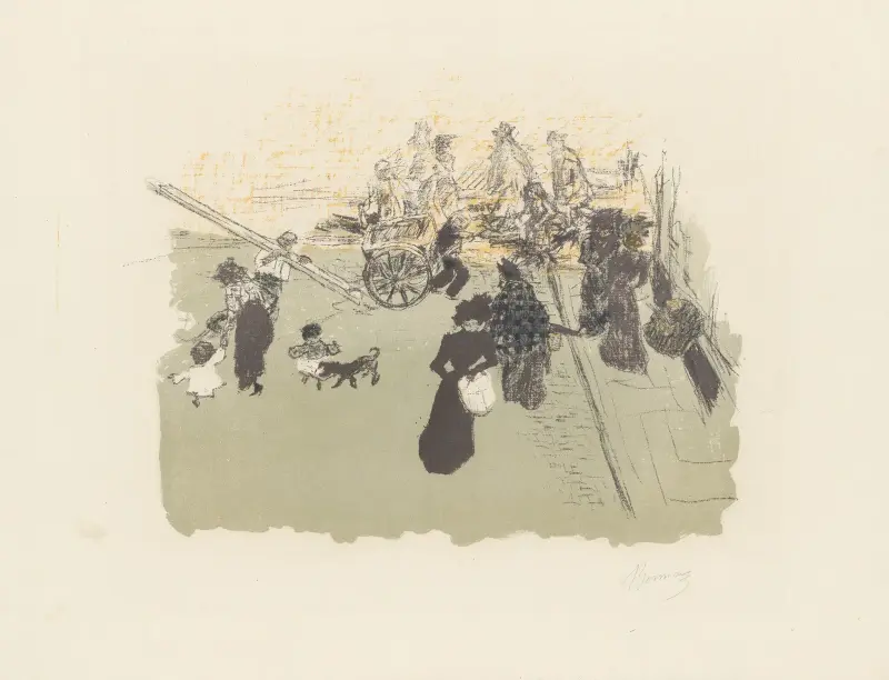 Straßenecke, 1899 – Nr. 1 von Pierre Bonnard