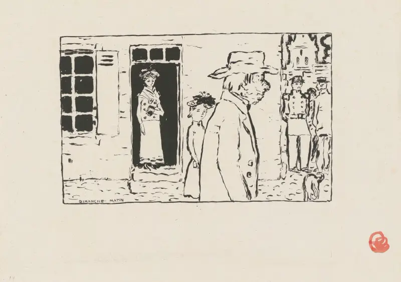 Niedzielny poranek, Pierre Bonnard