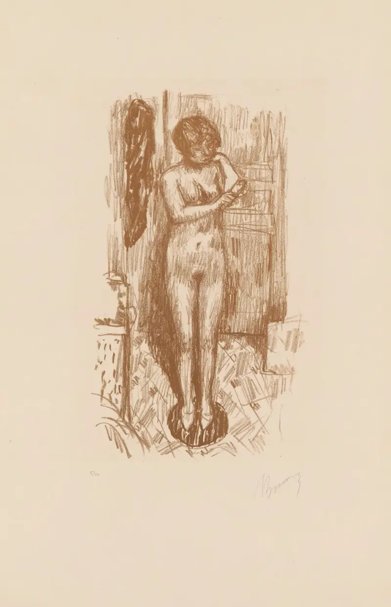 Studie aktu, Pierre Bonnard