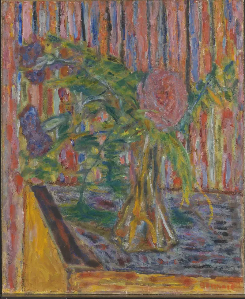 Květinová váza, Pierre Bonnard