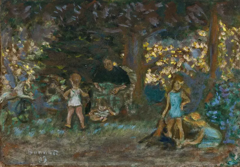 Dětské hry (u Grand-Lemps), Pierre Bonnard