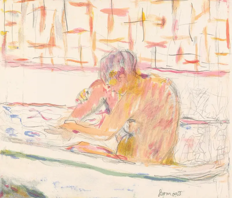 Žena ve vaně, 1941, Pierre Bonnard