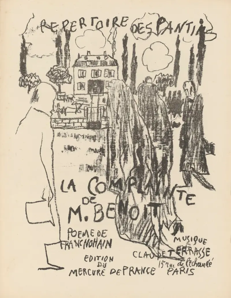 Stížnost pana Benoîta, Pierre Bonnard