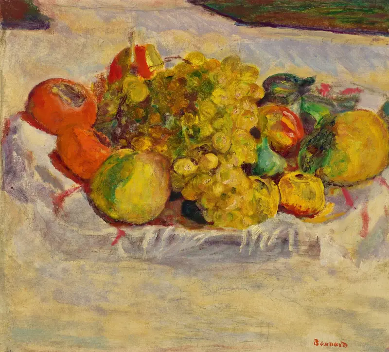 La corbeille de fruits av Pierre Bonnard