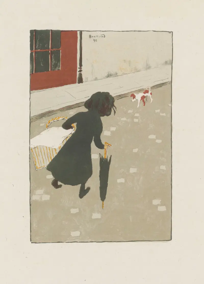 Mała praczka, Pierre Bonnard