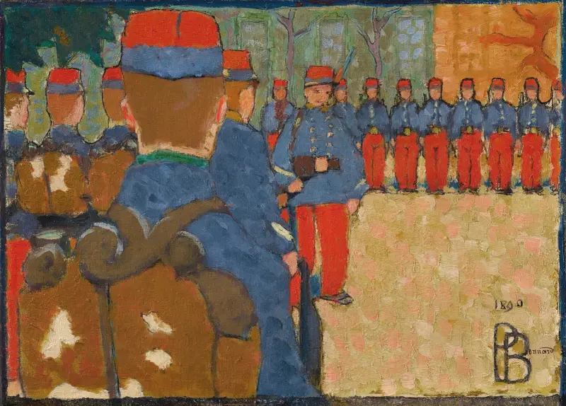 La Revue aneb Cvičení, Pierre Bonnard