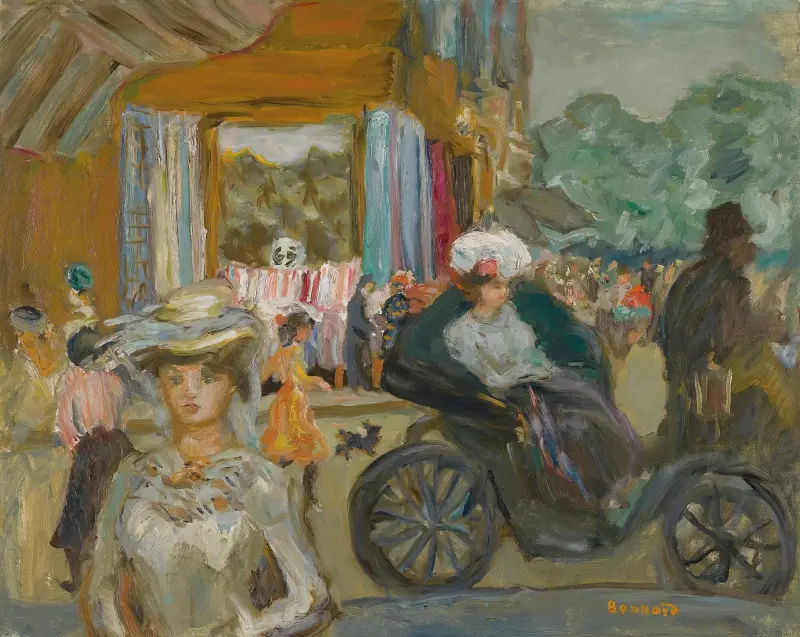 Le Fiacre von Pierre Bonnard
