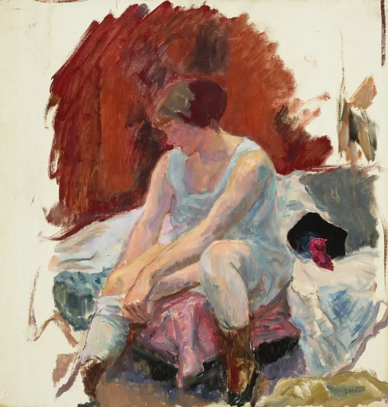 Sonnenaufgang, die Nebel lichten sich von Pierre Bonnard
