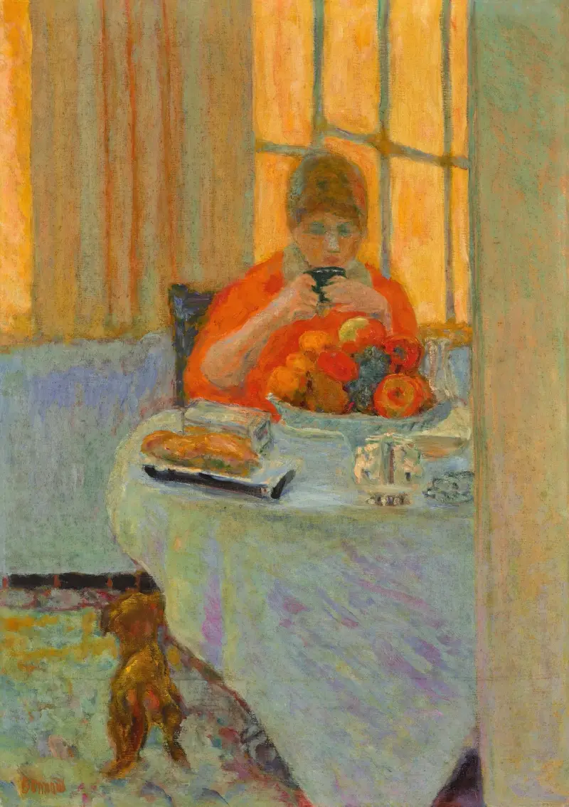 Snídaně, Pierre Bonnard