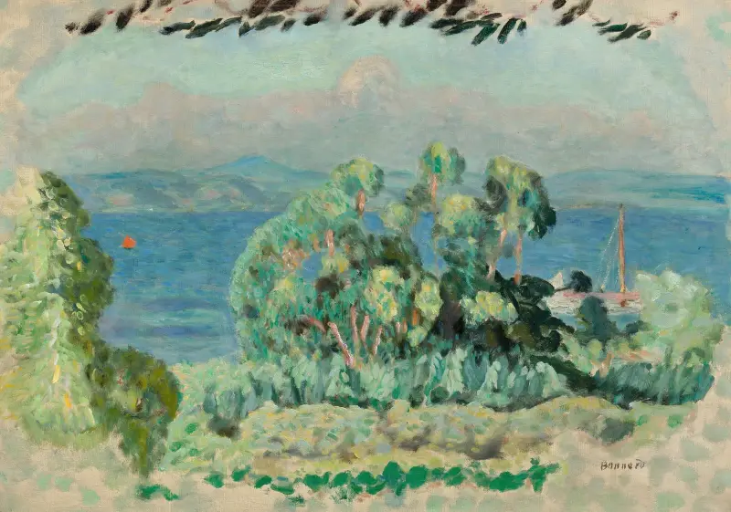 Eukalypty, Pierre Bonnard