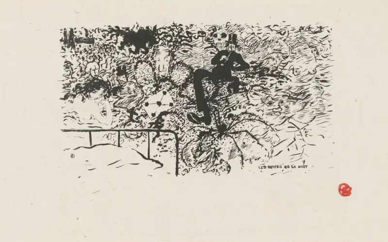 Die Stunden der Nacht von Pierre Bonnard