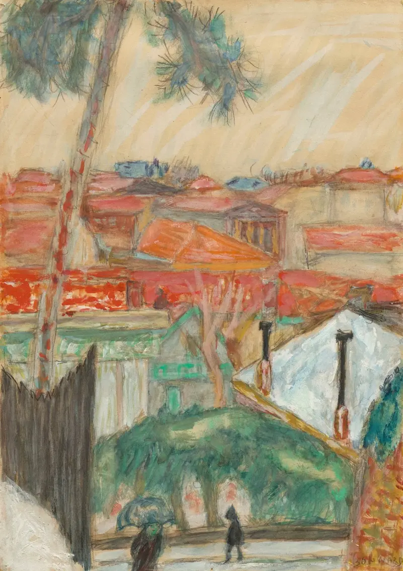 Die Dächer von Pierre Bonnard