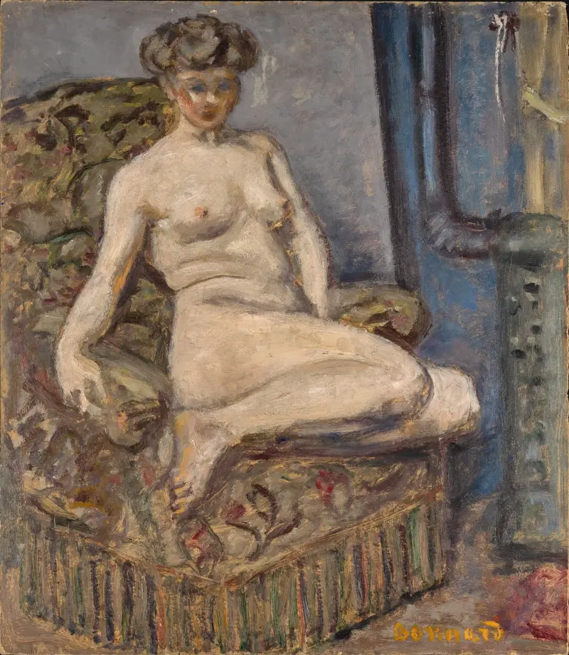 Modell im Sessel von Pierre Bonnard