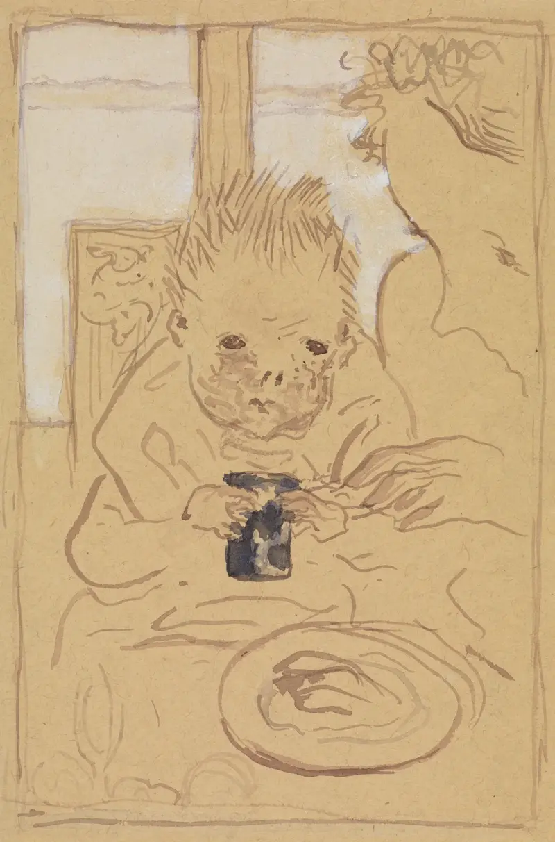 Matka a dítě, Pierre Bonnard