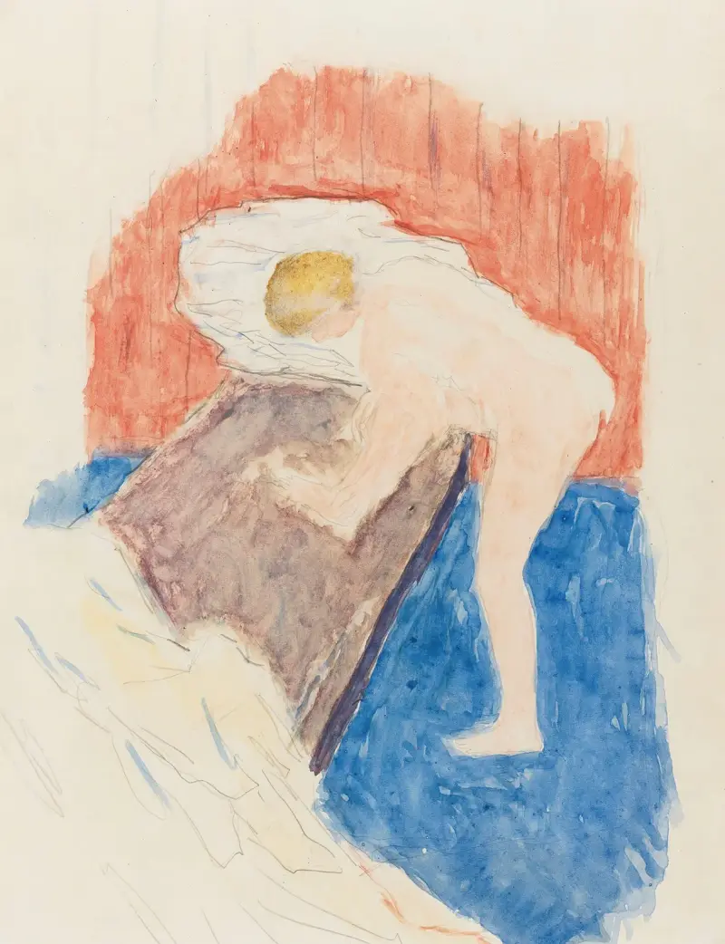 Akt u vany, Pierre Bonnard