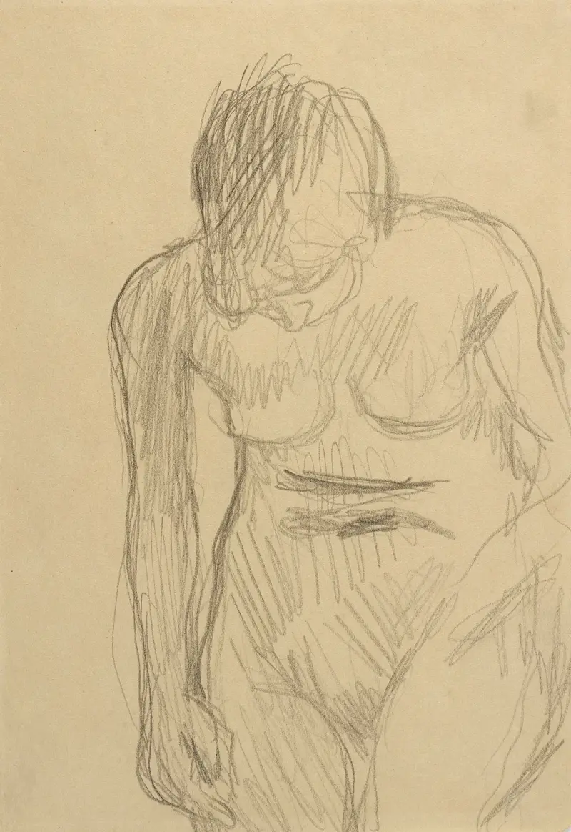 Stående akt (Marthe) – Nr. 1, Pierre Bonnard