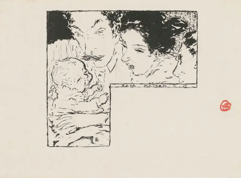 Papa, maman von Pierre Bonnard