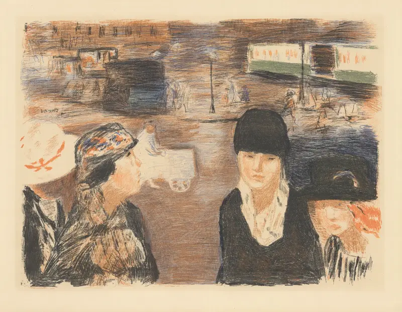 Place Clichy, 1922, Pierre Bonnard