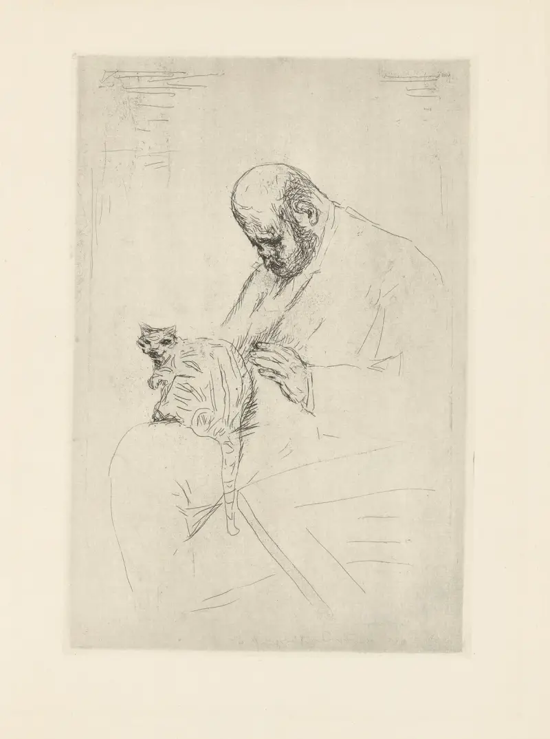 Portrait d’Ambroise Vollard av Pierre Bonnard