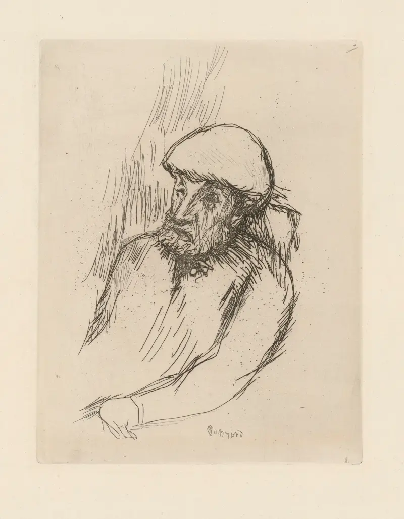 Portret Renoira, Pierre Bonnard