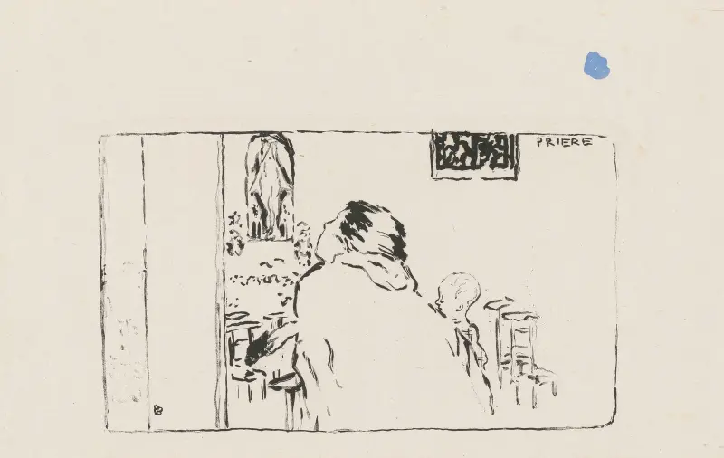 Gebet von Pierre Bonnard